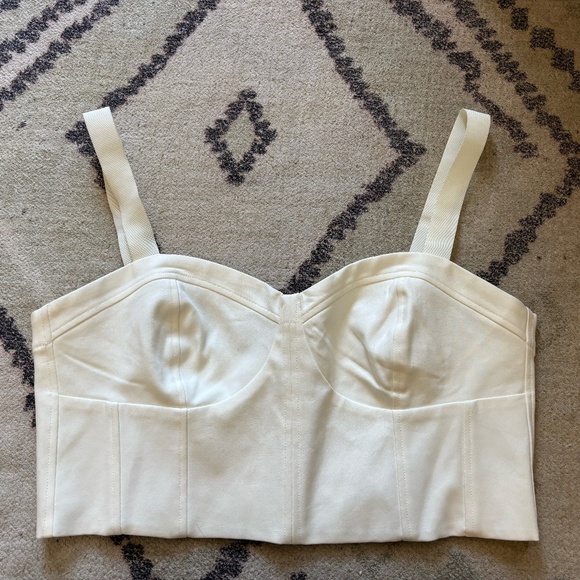 White Club Monaco Crop bustier - Picture 1 of 11